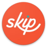 skip android application logo